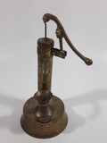 Vintage Mechanical Water Pump 5 1/4" Tall Brass Metal Ornament