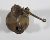 Vintage Mechanical Water Pump 5 1/4" Tall Brass Metal Ornament