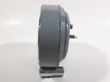 Vintage 1960s Polaris Grey Oval Shaped Windup Alarm Clock