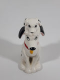 Vintage Schmid 101 Dalmatians Pongo with Puppy On His Head 4 3/4" Tall Ceramic Porcelain Figurine Ornament