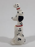Vintage Schmid 101 Dalmatians Pongo with Puppy On His Head 4 3/4" Tall Ceramic Porcelain Figurine Ornament