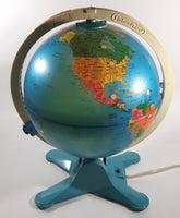 Vintage Fisher Price Light Up Illuminated Discovery Globe