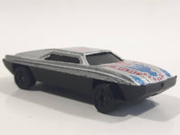 Unknown Brand #5 Silver Die Cast Toy Car Vehicle