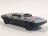 Unknown Brand #5 Silver Die Cast Toy Car Vehicle