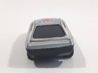Unknown Brand #5 Silver Die Cast Toy Car Vehicle