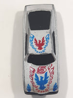 Unknown Brand #5 Silver Die Cast Toy Car Vehicle