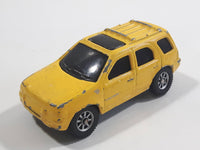 Maisto Ford Escape Yellow Die Cast Toy Car Vehicle