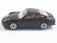 Burago Porsche 911 Carrera Black 1/43 Scale Die Cast Toy Car Vehicle - Made in Italy