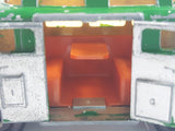 Vintage Lesney Matchbox Series No. 34 High Raised Roof Volkswagen Camper Van Painted Green Die Cast Toy Car Vehicle with Opening Doors