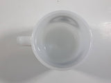 Vintage Federal Old Fort Henry, Kingston, Ontaro Firing The Cannon White Milk Glass Coffee Mug Cup Made in U.S.A. 1813-1891 The Citadel of Upper Canada