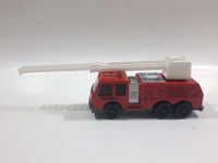 1992 Tonka Fire Ladder Truck Red Die Cast Toy Car Construction Equipment Vehicle - McDonald's Happy Meal
