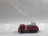 1992 Tonka Fire Ladder Truck Red Die Cast Toy Car Construction Equipment Vehicle - McDonald's Happy Meal