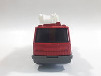 1992 Tonka Fire Ladder Truck Red Die Cast Toy Car Construction Equipment Vehicle - McDonald's Happy Meal