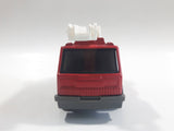 1992 Tonka Fire Ladder Truck Red Die Cast Toy Car Construction Equipment Vehicle - McDonald's Happy Meal