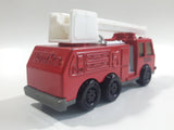 1992 Tonka Fire Ladder Truck Red Die Cast Toy Car Construction Equipment Vehicle - McDonald's Happy Meal