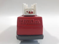 1992 Tonka Fire Ladder Truck Red Die Cast Toy Car Construction Equipment Vehicle - McDonald's Happy Meal