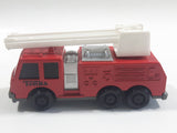 1992 Tonka Fire Ladder Truck Red Die Cast Toy Car Construction Equipment Vehicle - McDonald's Happy Meal