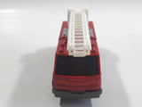 1992 Tonka Fire Ladder Truck Red Die Cast Toy Car Construction Equipment Vehicle - McDonald's Happy Meal