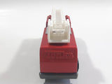 1992 Tonka Fire Ladder Truck Red Die Cast Toy Car Construction Equipment Vehicle - McDonald's Happy Meal