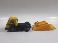 Vintage 1970s Tonka Dump Truck Yellow Pressed Steel Die Cast Toy Car Construction Equipment Vehicle - Made in Hong Kong