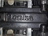 Vintage 1978 Tonka Pickup Truck Black and Silver Pressed Steel Die Cast Toy Car Construction Equipment Vehicle - Made in Mexico