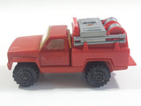 Vintage 1978 Tonka Pickup Truck Fire Fighting Red Pressed Steel Die Cast Toy Car Construction Equipment Vehicle - Made in Mexico