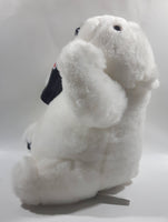 1997 Play By Play Coca Cola Polar Bear Holding Bottle Stuffed Animal Plush with Tags