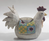 Hen Chicken Resin Votive Candle Holder