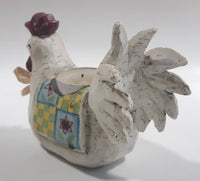 Hen Chicken Resin Votive Candle Holder