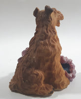 Dog on Blanket Resin Ornament