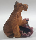 Dog on Blanket Resin Ornament