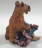 Dog on Blanket Resin Ornament