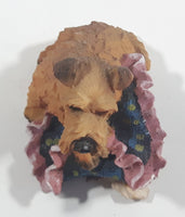 Dog on Blanket Resin Ornament