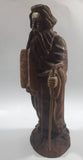 Moses Highly Detailed Carved Wood Sculpture with Removable Cane Walking Stick 9 3/4"