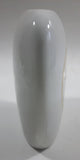 Pink Flowers 4 3/8" Tall White Porcelain Narrow Bud Vase Made in Japan