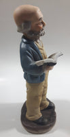 Himark Giftware Professor Lecturer Man Holding an Open Book Porcelain Figurine