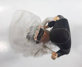 Bride Groom Dancing Couple Wedding Cake Topper 5 3/4" Tall Figure