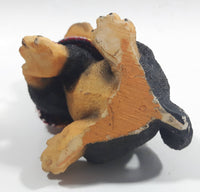 Dog with Bells Resin Figure Ornament