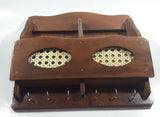 Vintage Wooden Mail and Key Holder