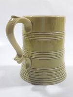 Vintage One Pint Beer Green Ceramic Beer Stein Made in Japan