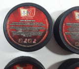 2002 McDonald's Salt Lake City Olympics Team Canada NHL Ice Hockey Players Set of 4 Pucks Gretzky, Lemieux, Niedermayer, Kariya, Sakic