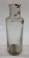 Vintage 5" Tall Clear Glass Bottle - No Cork