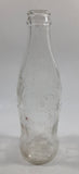 1960s Coca-Cola Coke Soda Pop Non-Refillable Clear Glass Bottle