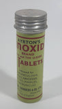 Vintage Ayrton's Tinoxid Brand Tin and Tin Oxide Tablets Small Metal Container
