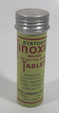 Vintage Ayrton's Tinoxid Brand Tin and Tin Oxide Tablets Small Metal Container