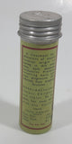 Vintage Ayrton's Tinoxid Brand Tin and Tin Oxide Tablets Small Metal Container