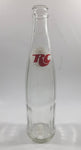 Vintage RC Royal Crown Cola 9 1/2" Tall 10 Fl oz 300 ml Clear Glass Soda Pop Beverage
