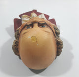 Vintage 1964 Bossons England Mr Pickwick Chalkware 3D Face Head Wall Decor