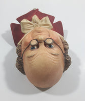 Vintage 1964 Bossons England Mr Pickwick Chalkware 3D Face Head Wall Decor