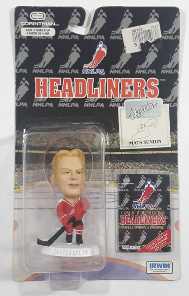 1996 Corinthian Headliners Signature Series NHL NHLPA Ice Hockey Player Mats Sundin Figure New in Package